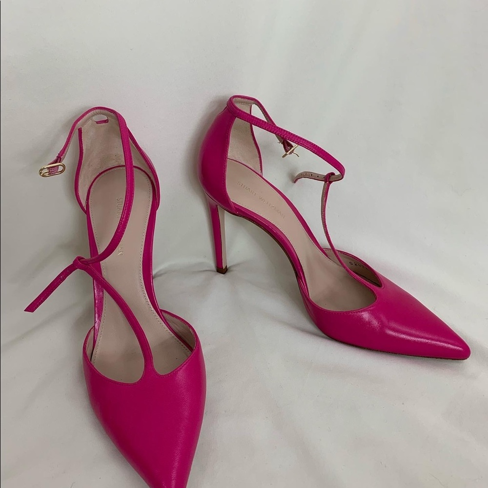 Pink Stuart Weitzman Heels